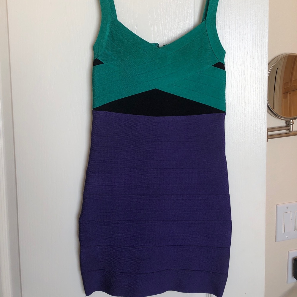 Bebe Midi Bandage Dress